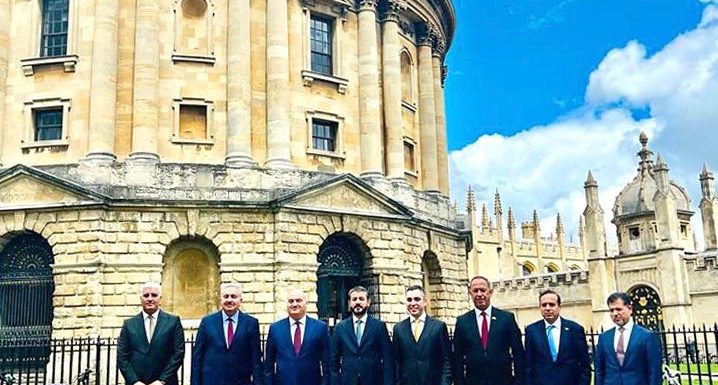 (WOLFSON) College website publishes the news of the Minister of Education’s visit to Oxford University, describing it as the first of its kind for an Iraqi Minister of Education