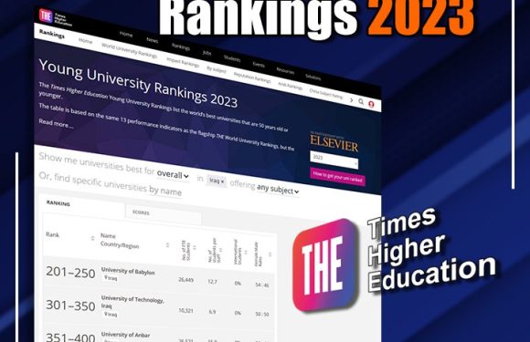 جامعات عراقية تحصد مراكز تنافسية في تصنيف The Times Higher Education Young University Rankings
